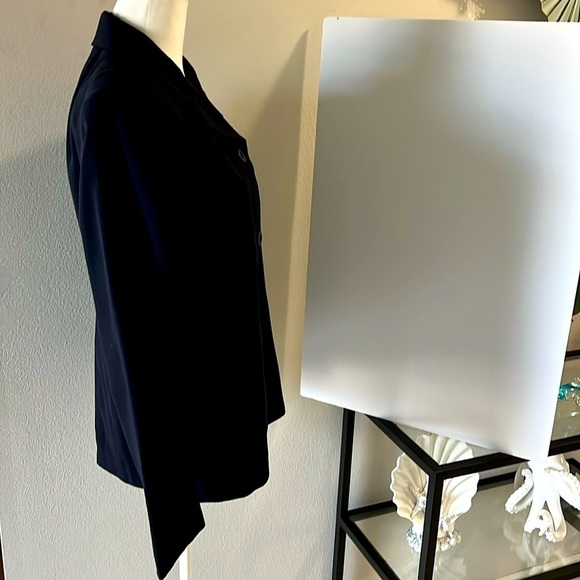 Jones New York NWOT Women’s Black Elegant Long Sleeve Wool Blazer Size 8. - Picture 5 of 16